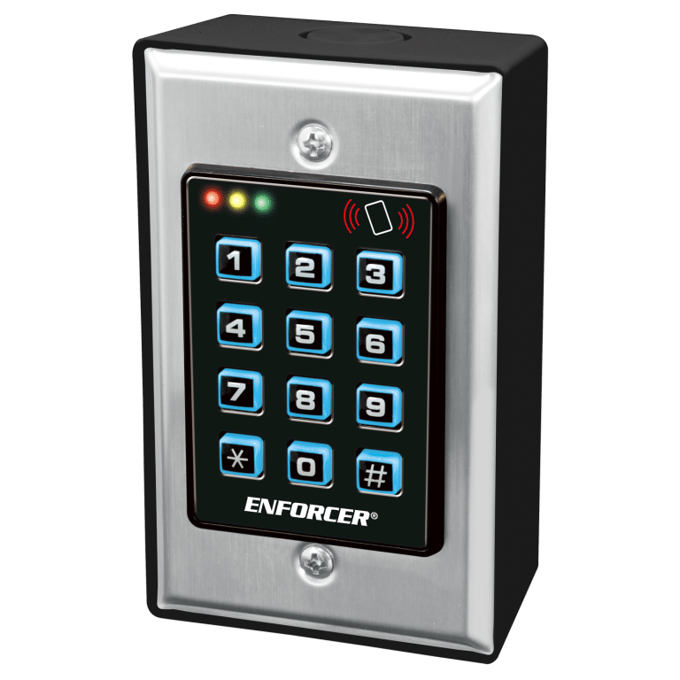 Indoor Illuminated Access Control Keypad with Proximity Reader - SECO ...