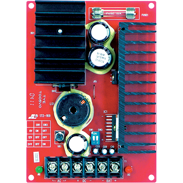 Power Supply / Charger, 1.5A Continuous, 2.0A Peak - SECO-LARM USA Inc